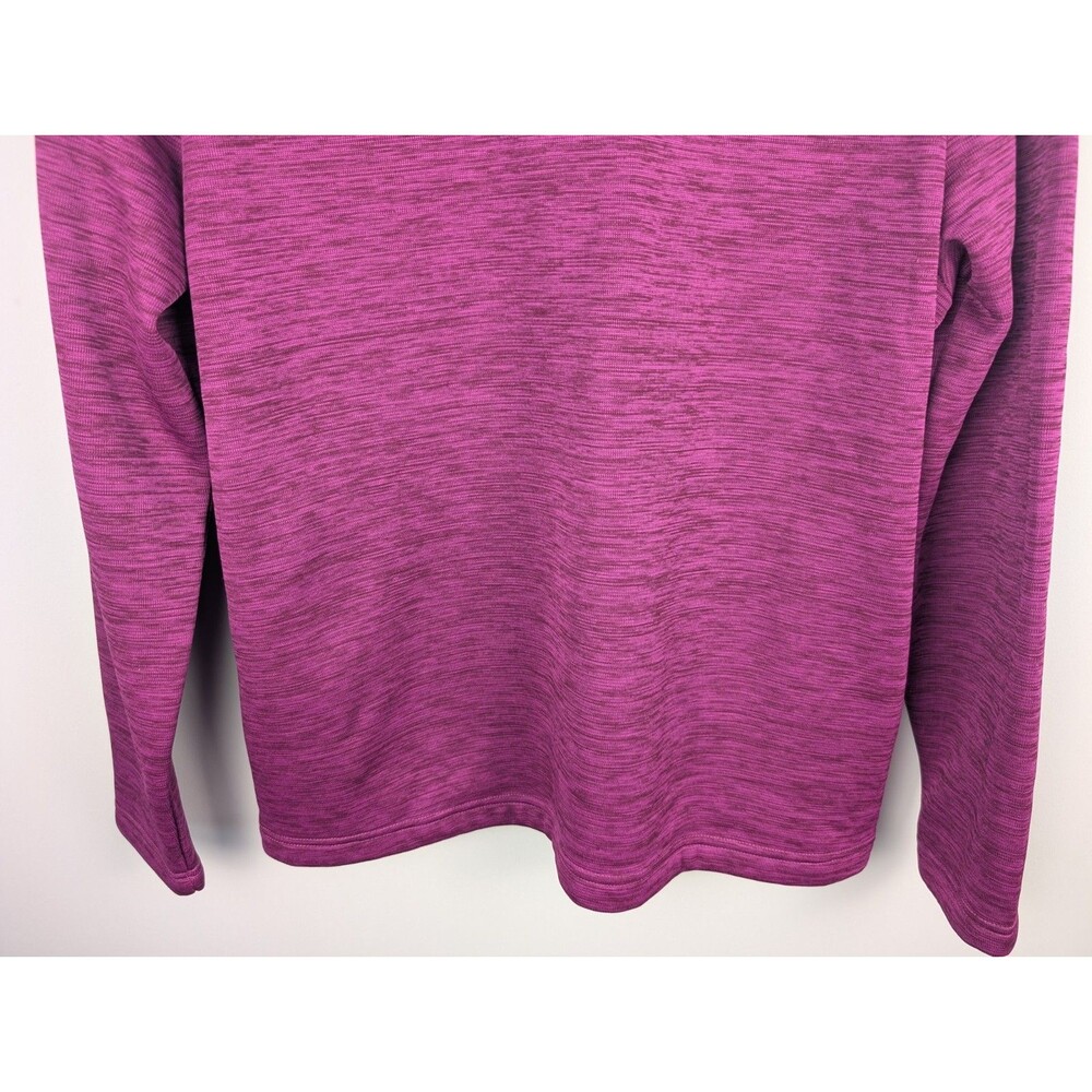Callaway Womens Golf Jacket Size Medium 1/4 Zip Purple Pullover Lightweight - Picture 9 of 12